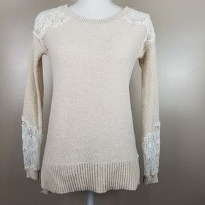 Lauren Conrad Runway Sweater with lace
